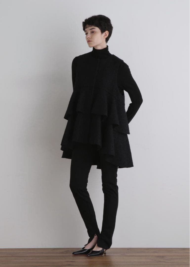 ★LE PHIL ルフィル ロービングツィードティアードジレ★