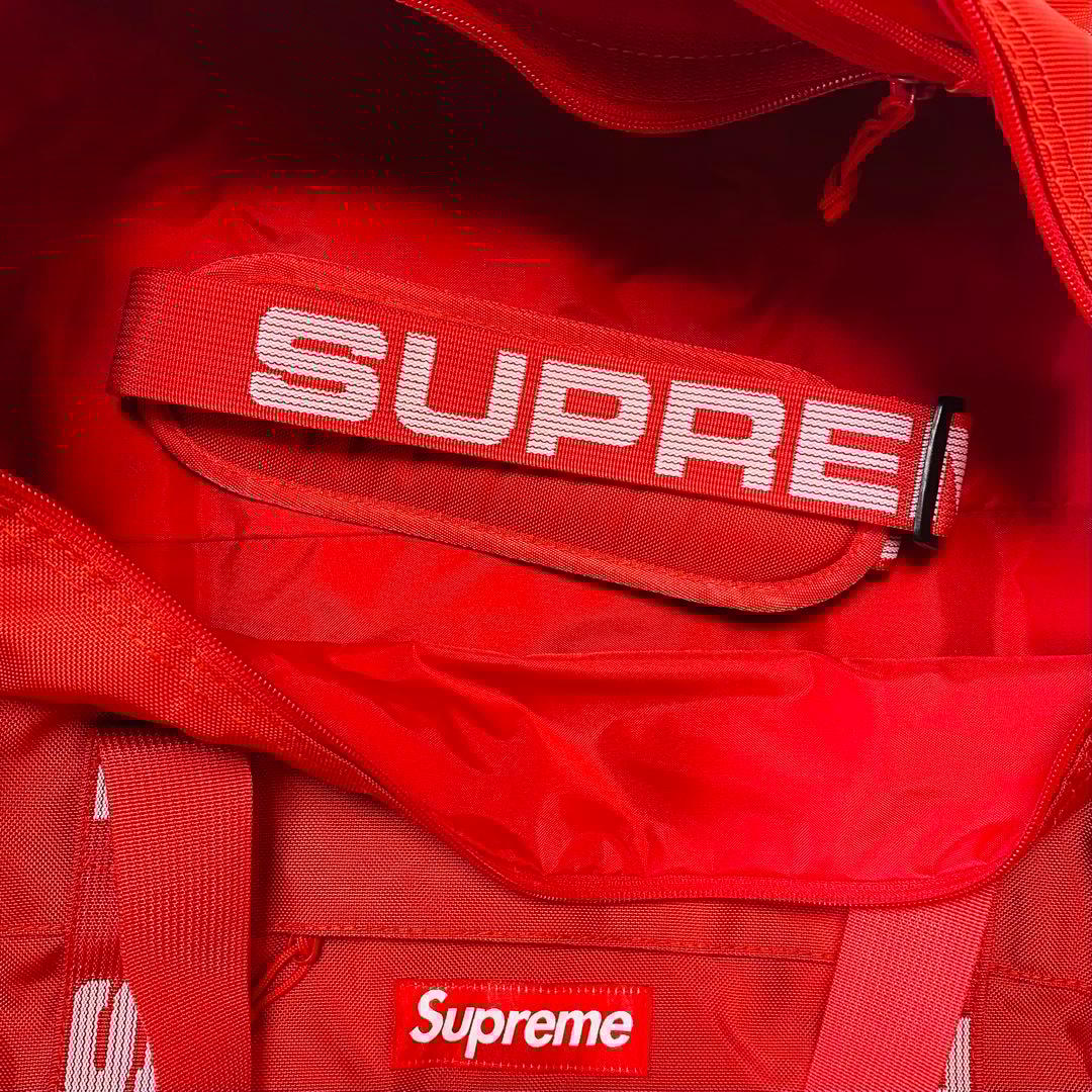 バッグ supreme 2018ss duffle bag