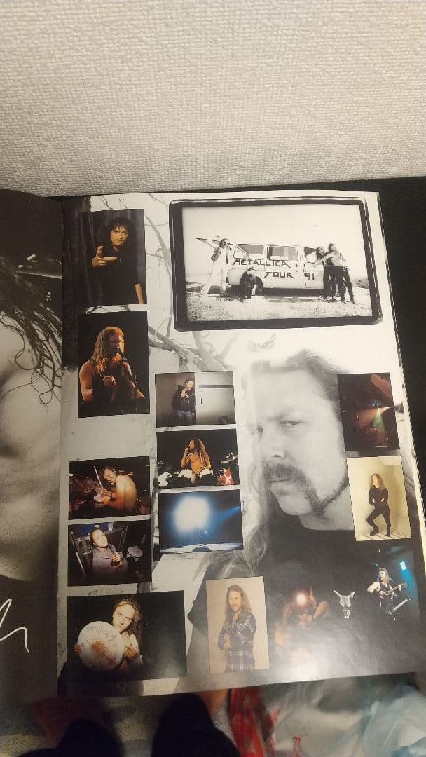 90年代 メタリカライブパンフレット