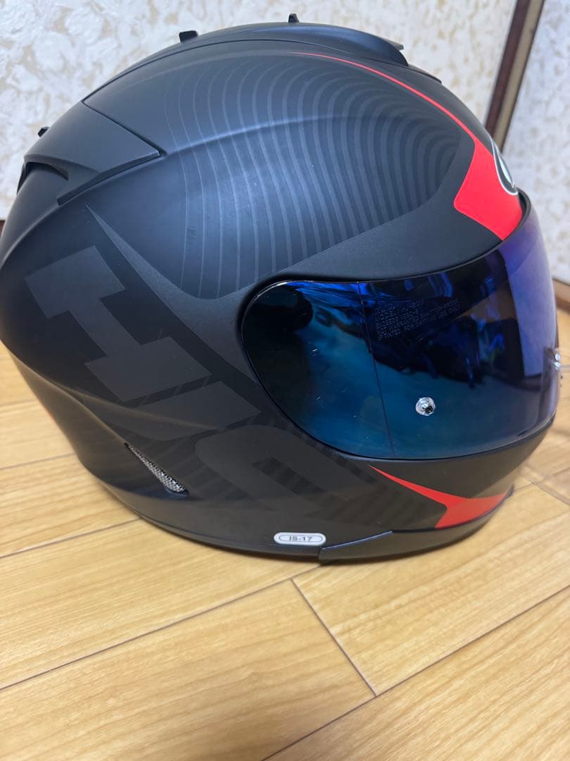 HJC フルフェイスヘルメット ミラーシールド付き