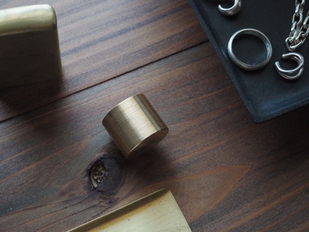 みずかけな　16本　真鍮製 ペン立て 一本用 インテリア 穴径太め