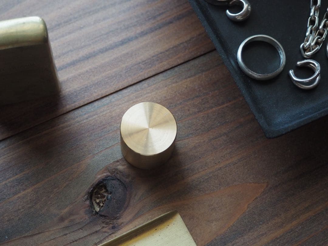 みずかけな　16本　真鍮製 ペン立て 一本用 インテリア 穴径太め