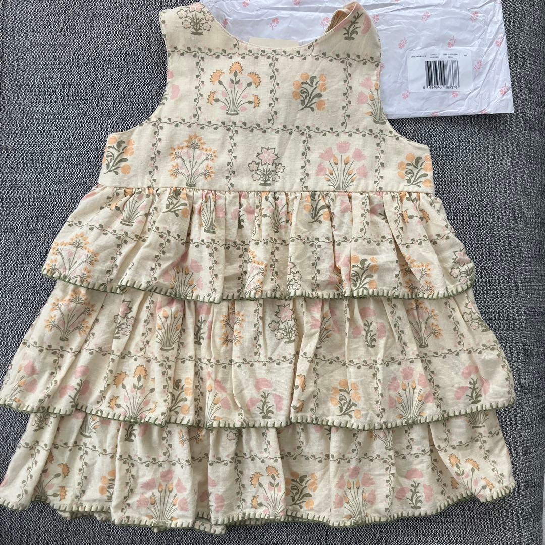 Apolina kids Camille Overdress ワンピ3-5Y