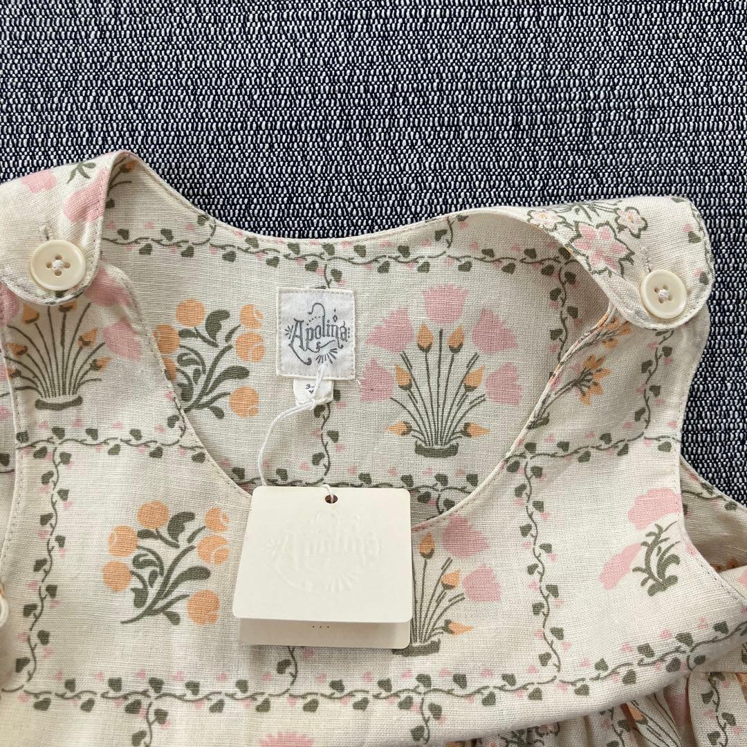 Apolina kids Camille Overdress ワンピ3-5Y