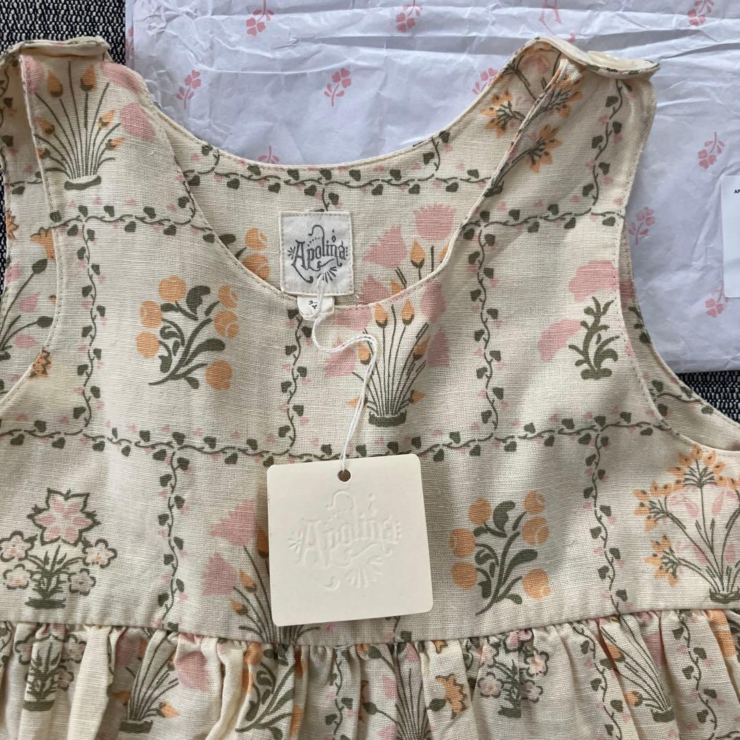 Apolina kids Camille Overdress ワンピ3-5Y