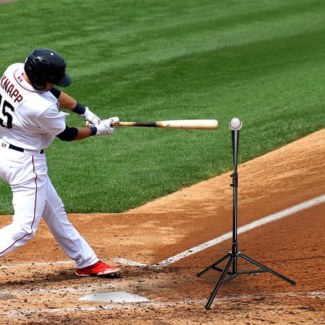 折り畳み式 野球用練習スタンド 持ち運びに便利な