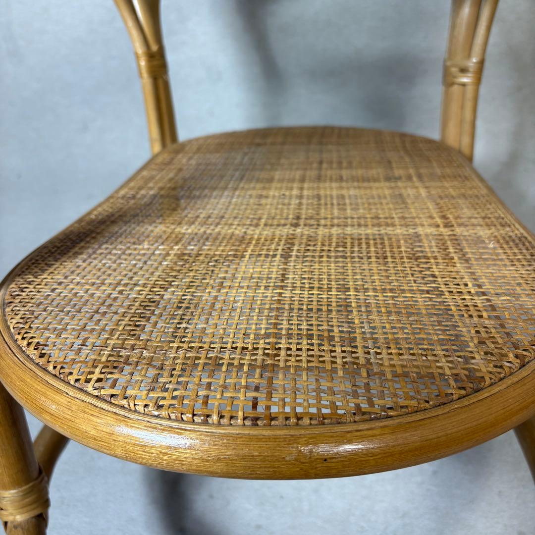 ラタン 籐 テーブル センターテーブル ローテーブル 円形 丸テーブル ガラス