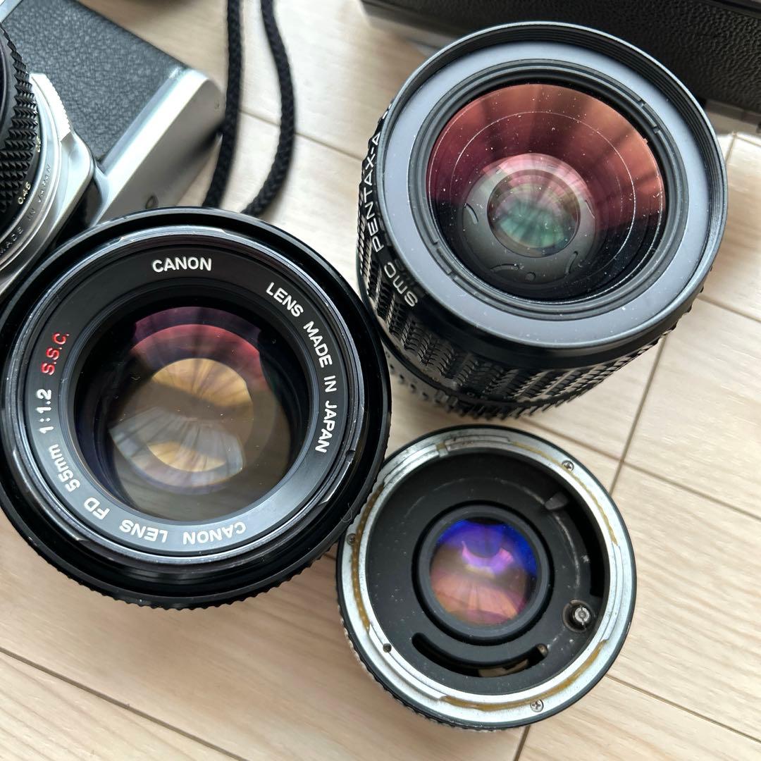 ジャンク フィルムカメラ レンズ 8点セット