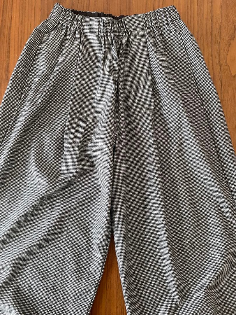 かぐれ ウールルーズテーパードパンツ