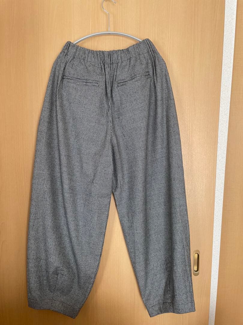 かぐれ ウールルーズテーパードパンツ