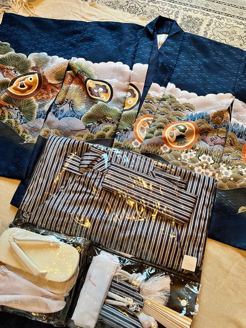 【超豪華】七五三用着物 13点フルセット 男の子