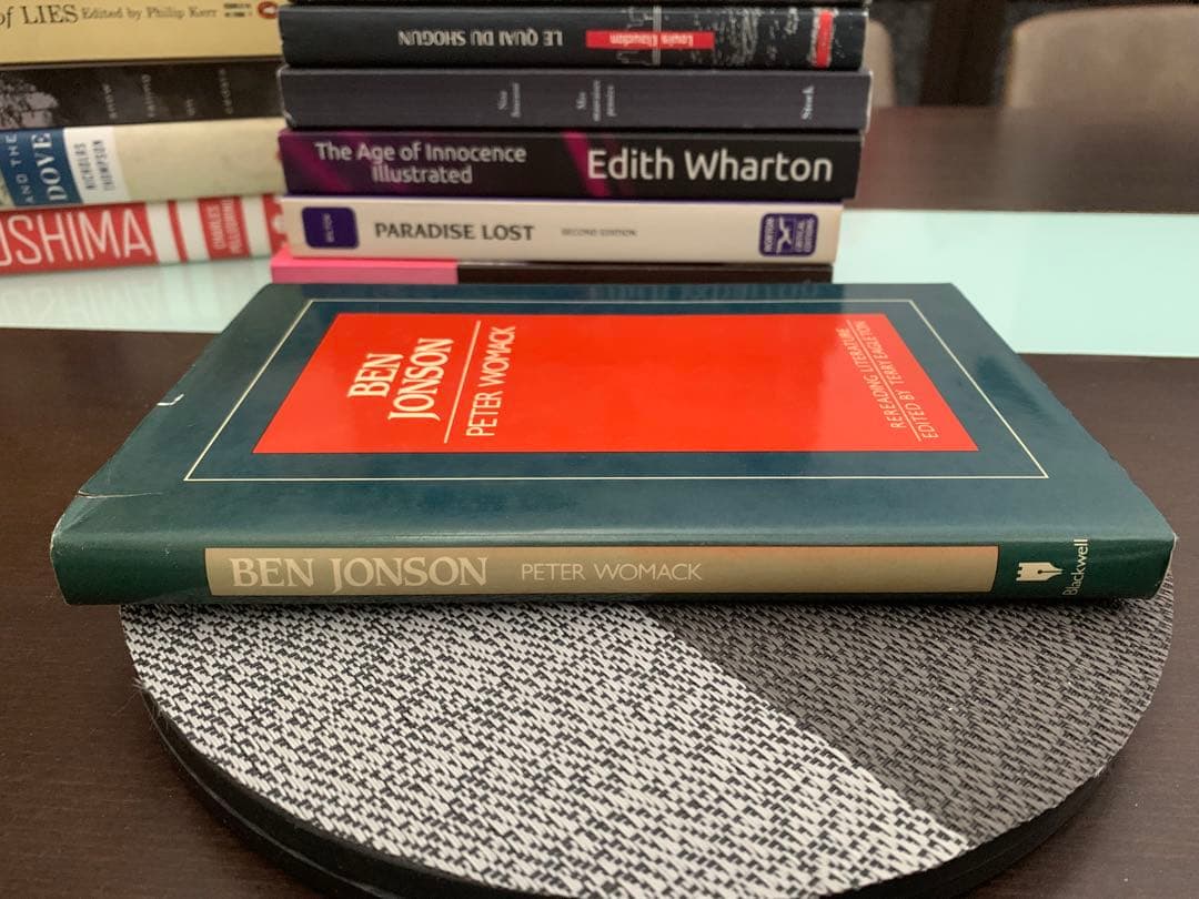 洋書 Ben Jonson by Peter Womack