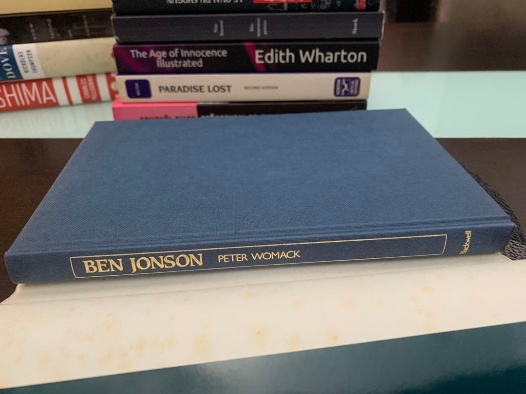 洋書 Ben Jonson by Peter Womack