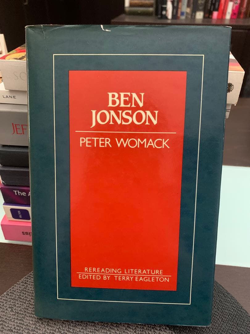 洋書 Ben Jonson by Peter Womack