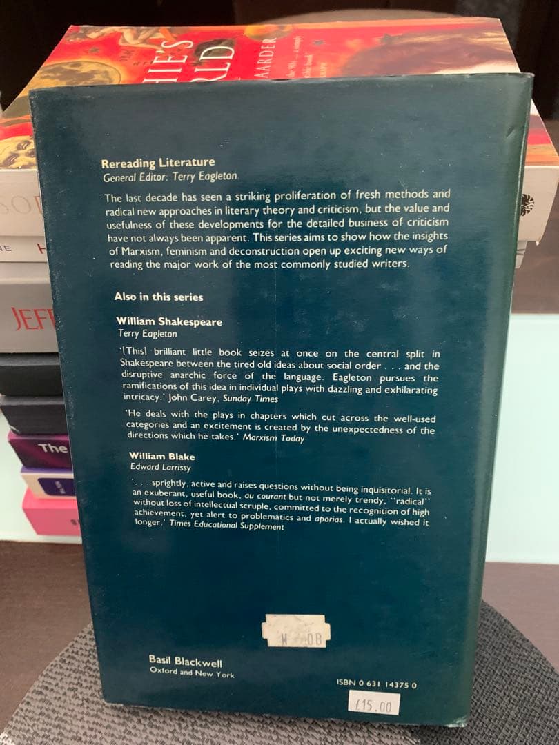 洋書 Ben Jonson by Peter Womack