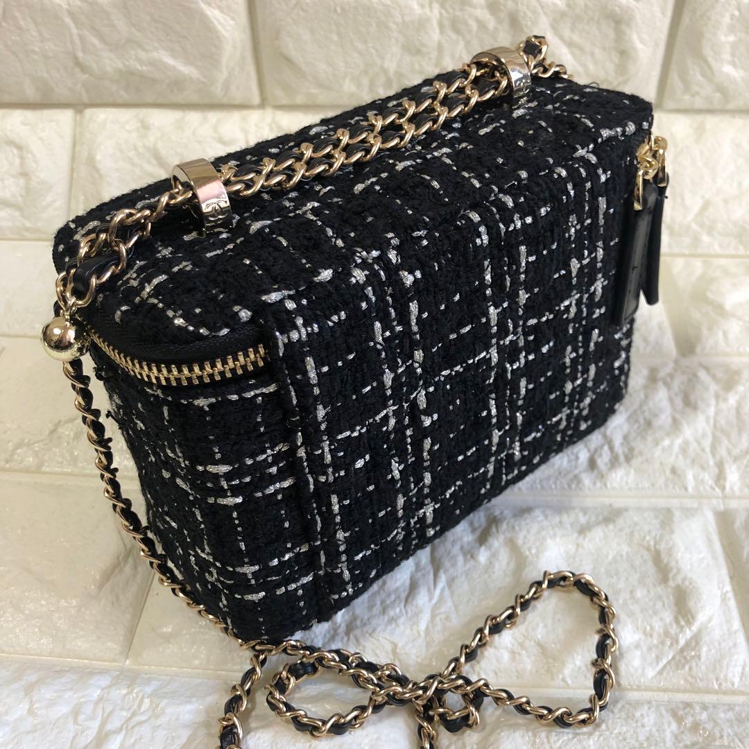 シャネル Chanel VIP ギフト ツイード ショルダーバッグ