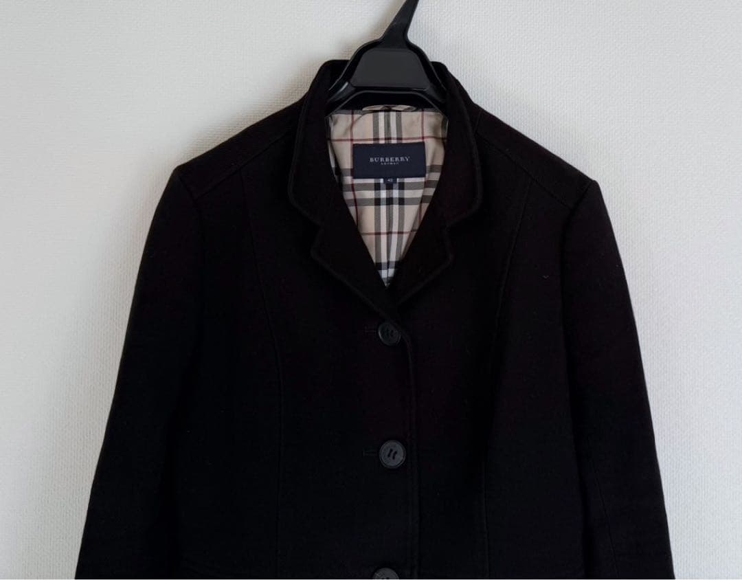美品　BURBERRY LONDON 　テーラードジャケット　ノバチェック