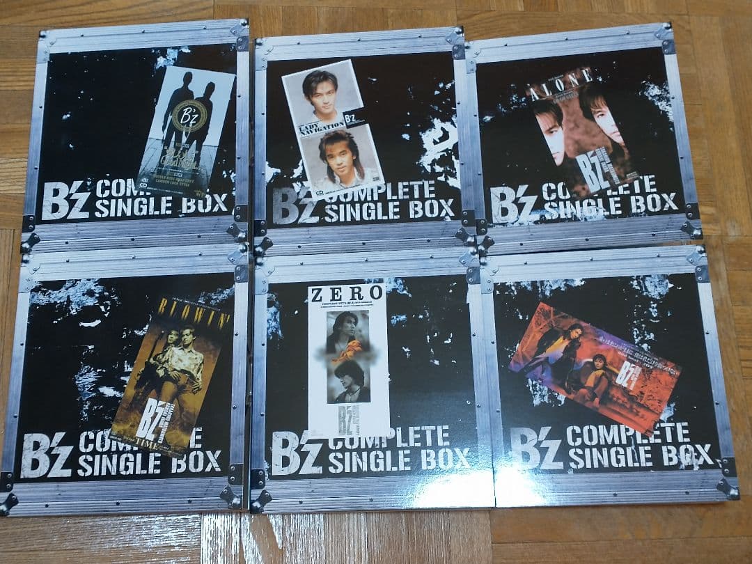 B’z COMPLETE SINGLE BOX 53CD