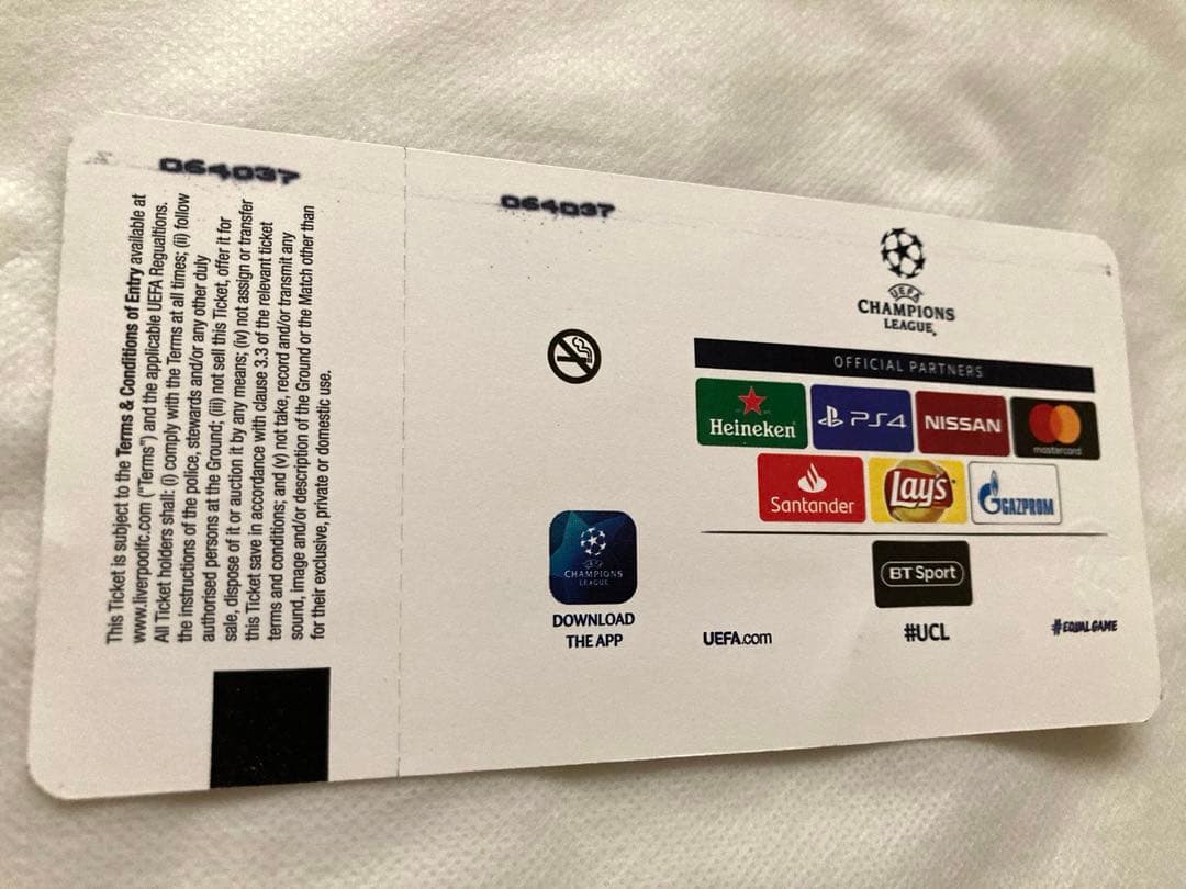 (現地購入)18/19CL準決勝FCバルセロナ戦記念LFC公式グッズ