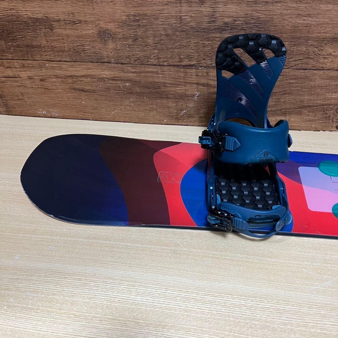 美品　K2 サロモン　スノーボード3点セット　142cm メンテナンス済み