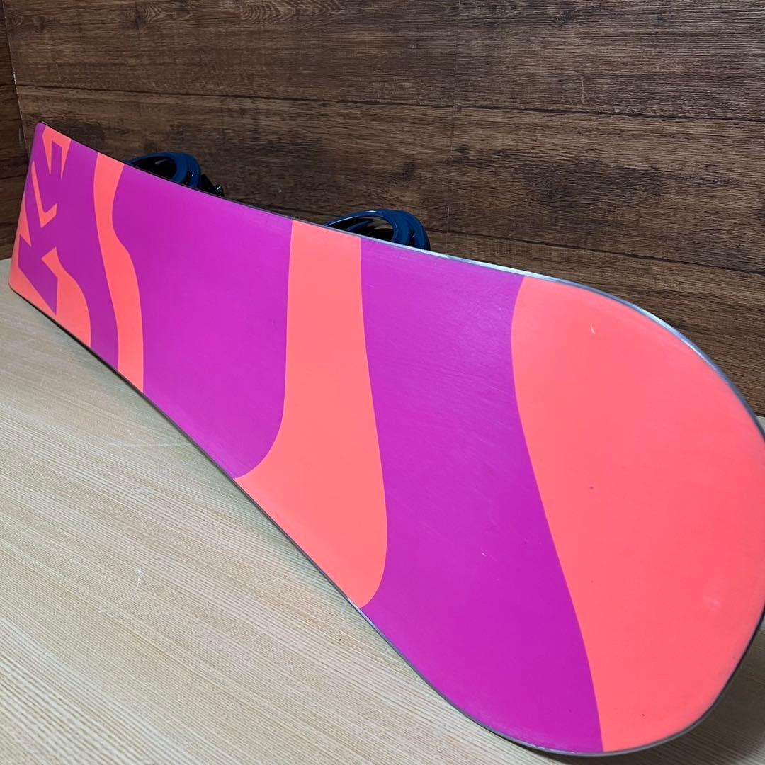 美品　K2 サロモン　スノーボード3点セット　142cm メンテナンス済み