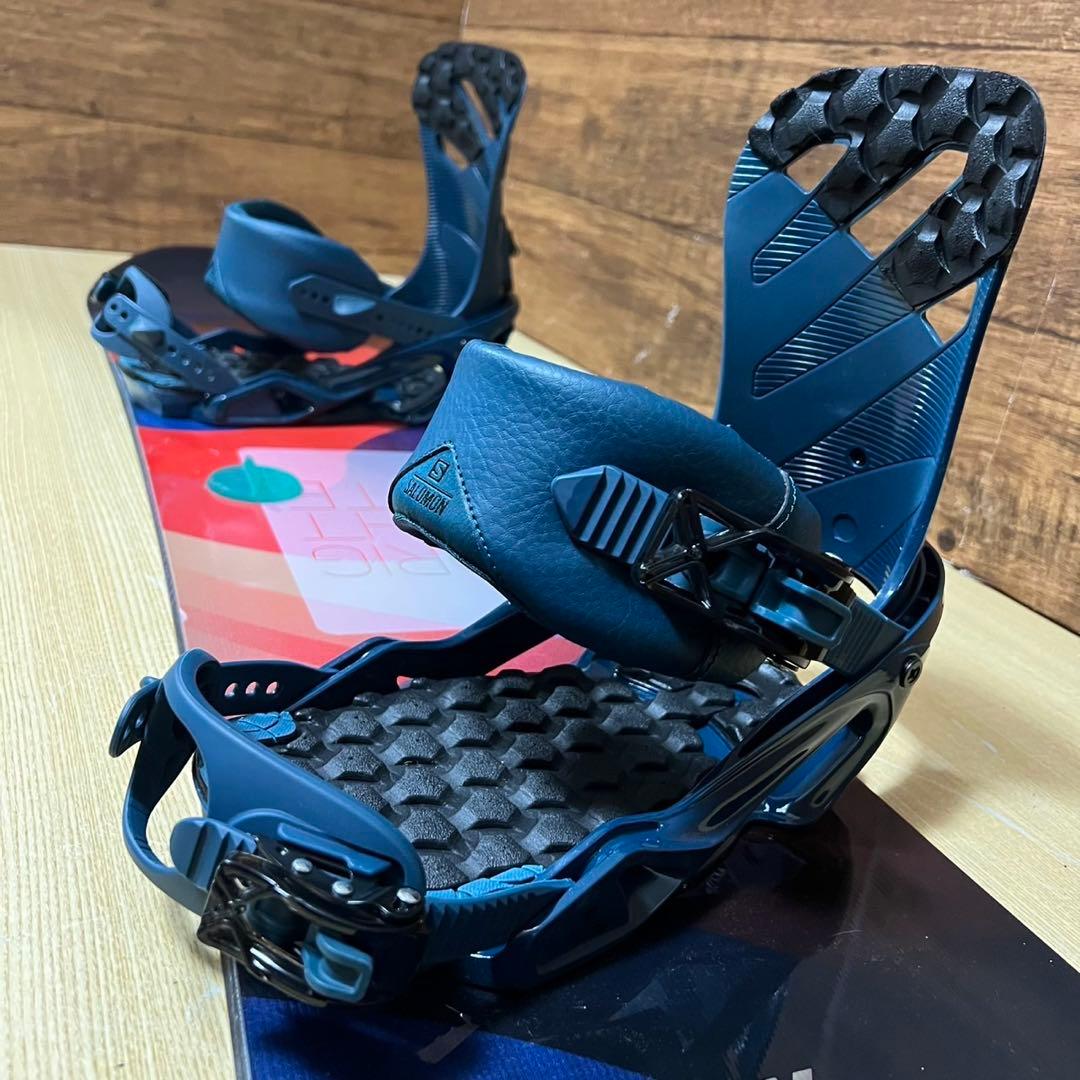 美品　K2 サロモン　スノーボード3点セット　142cm メンテナンス済み