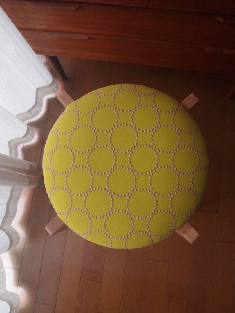 かわさん専用 ミナペルホネン ハンドメイド スツール 2脚セット 生地 チェア