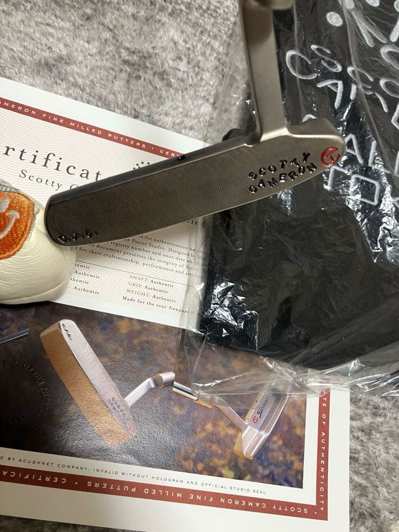 Scotty Cameron circle T Newport2 Coa付属