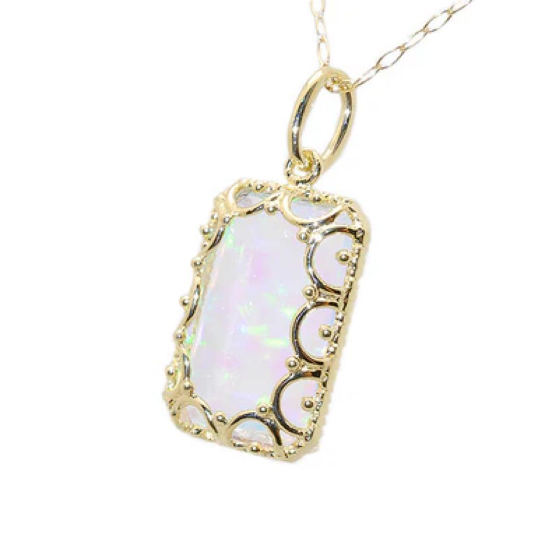 クレサンベール　ウォーターオパール　ネックレス