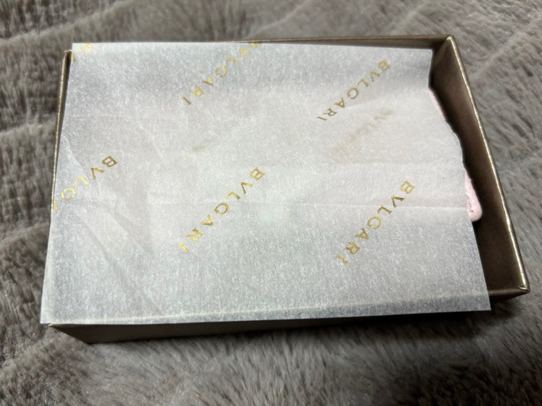 BVLGARI ピンク レザー キーケース