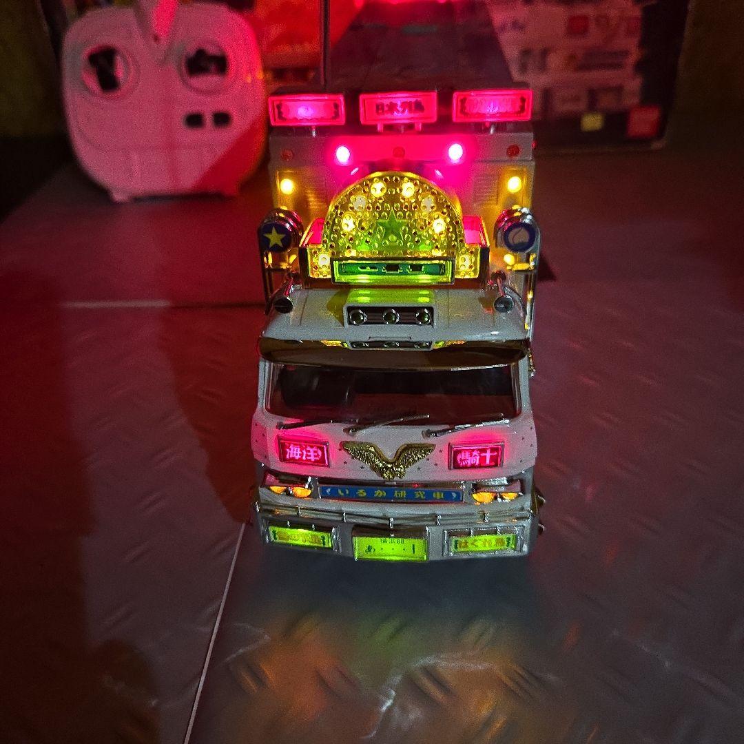 トラック野郎突撃一番星　青島文化教材社スカイネットラジコン　デコトラ