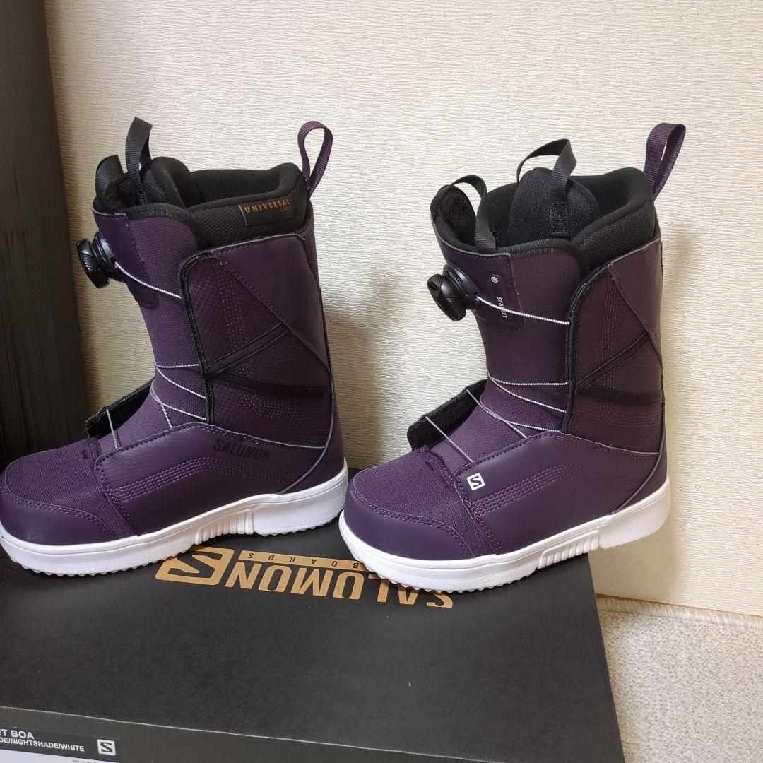 サロモン スカーレット ボア スノーボード ブーツ レディース 24.5cm