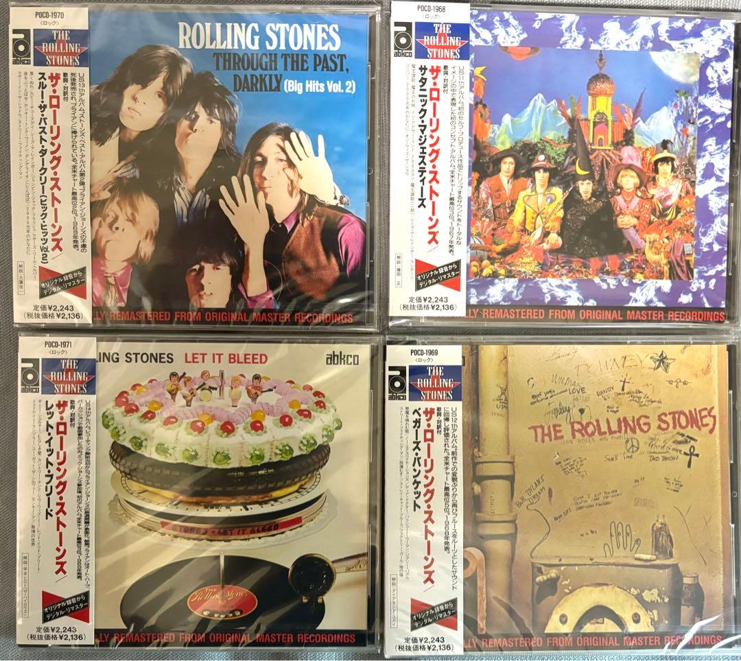 The Rolling Stones CD全13タイトル未開封多數！