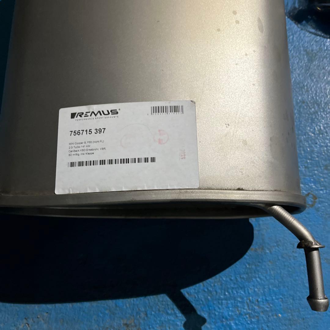 【美品】レムス可変マフラー ミニクーパーS F55