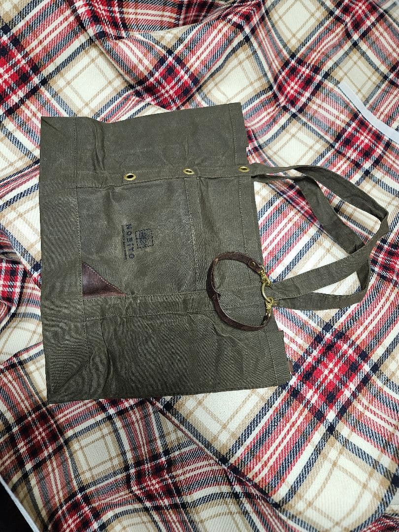 NOBITO オリーブグリーン エコバッグ