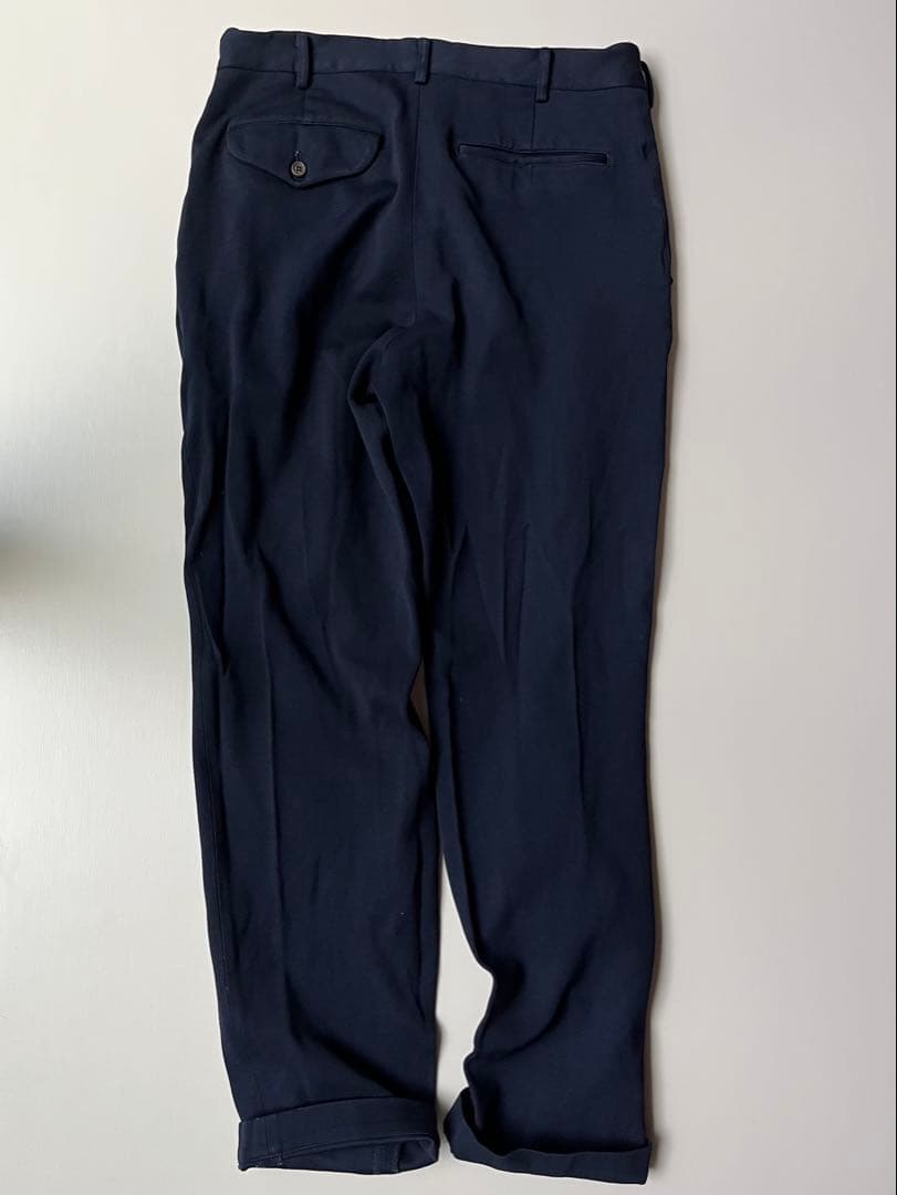 COMME des GARÇONS HOMME PLUSスラックス ポリ縮