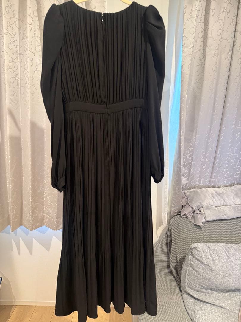 ワンピース La Rochelle Pleated Dress black Msize