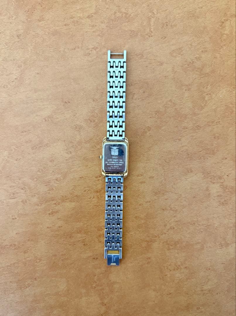 江*子様 ELGIN 999.9 純金 インゴット入り 24K 腕時計