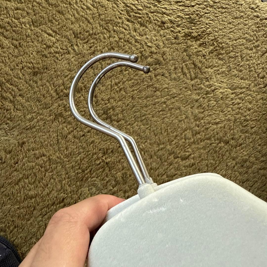 専用　HERMES ハンガー 8本セット グレー・ホワイト