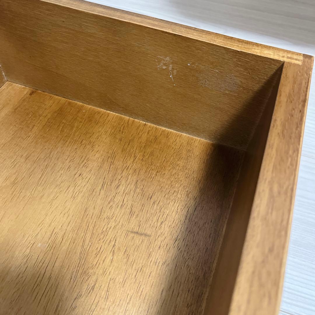 希少 高級 イタリア製 象嵌 チェスト 3段 サイドチェスト 真鍮装飾 天然木