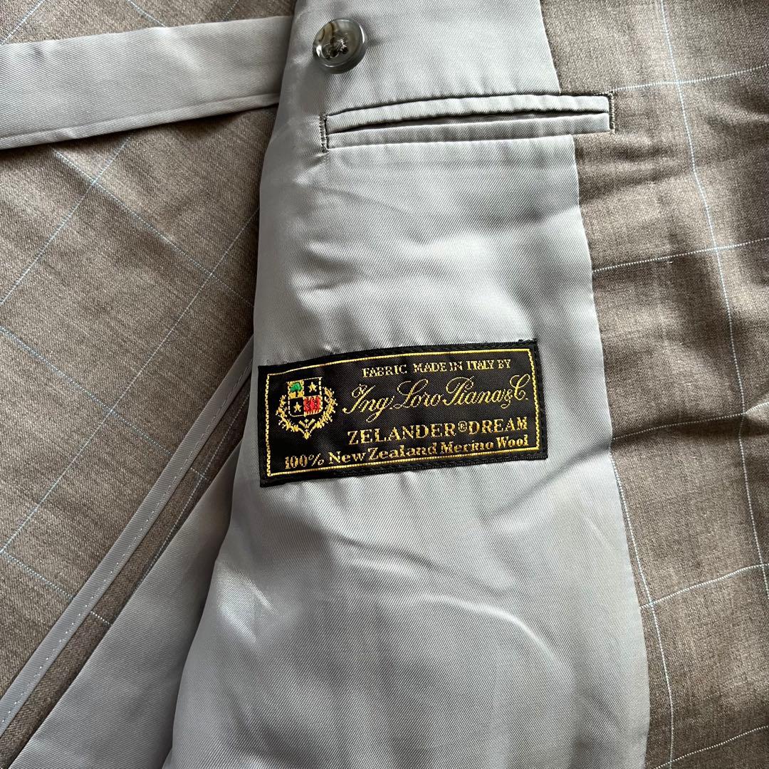 高級✨　Loro piana ロロピアーナ　スーツセットアップ　チェック