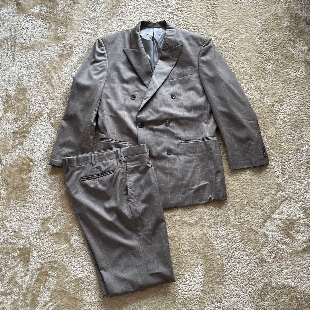 高級✨　Loro piana ロロピアーナ　スーツセットアップ　チェック