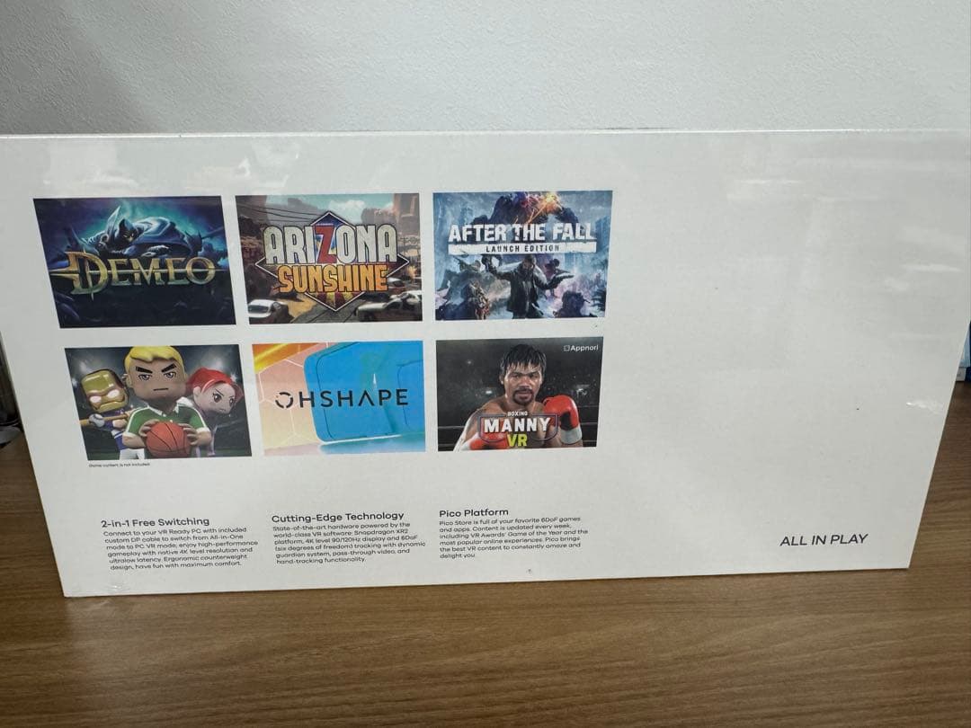 【新品未開封】Pico(ピコ) Pico neo3 VRヘッドセット