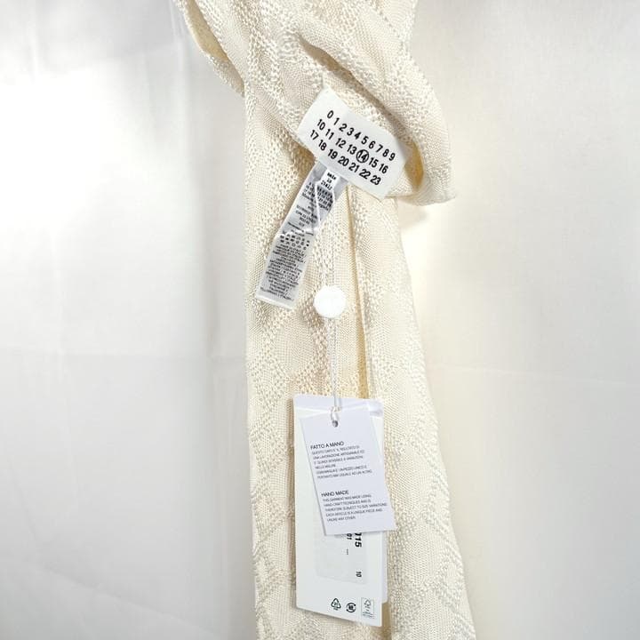 ★未使用★マルタンマルジェラ　シルク　レースアップストール　margiela