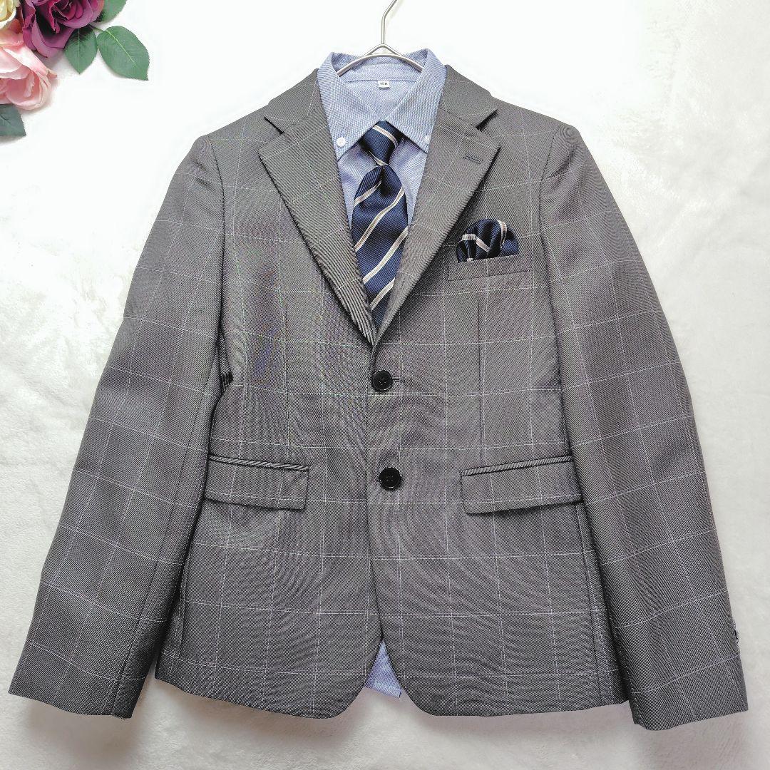 極美品✨ワンダーファクトリー 男子 150 卒業式 フォーマルスーツ 5点セット