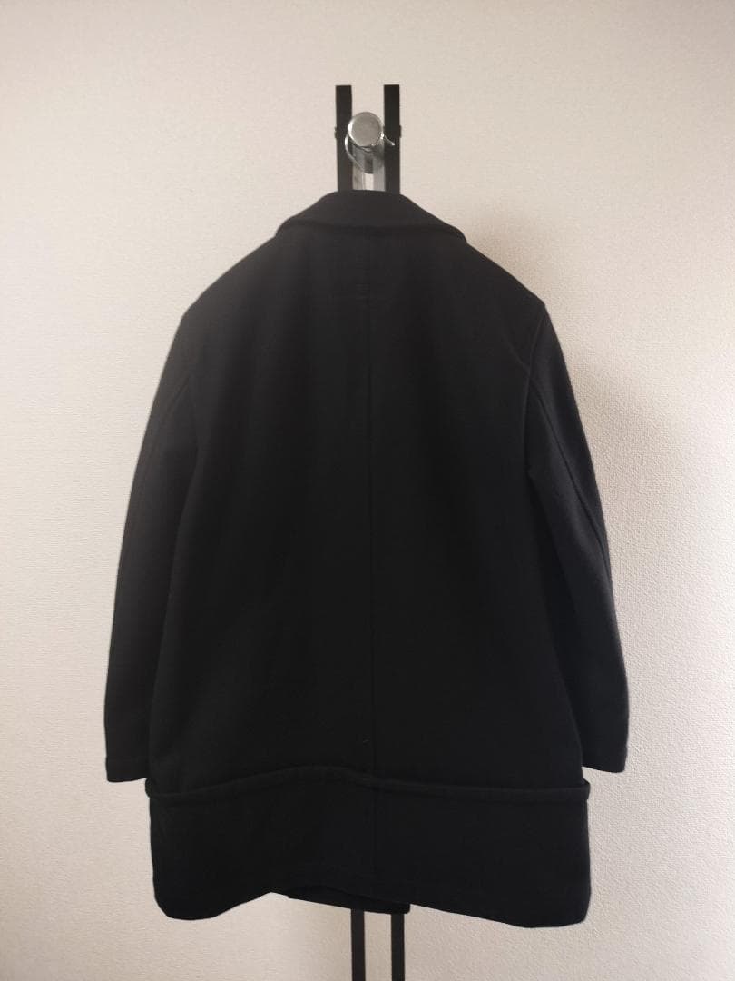 コムデギャルソンシャツ/90s//裾ドッキングダブルブレストコート/フランス製