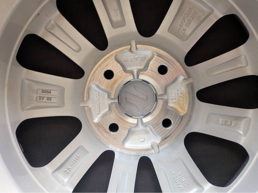 エブリィワゴンDA17W 純正14インチ ホイール 新車外し4本中2本②