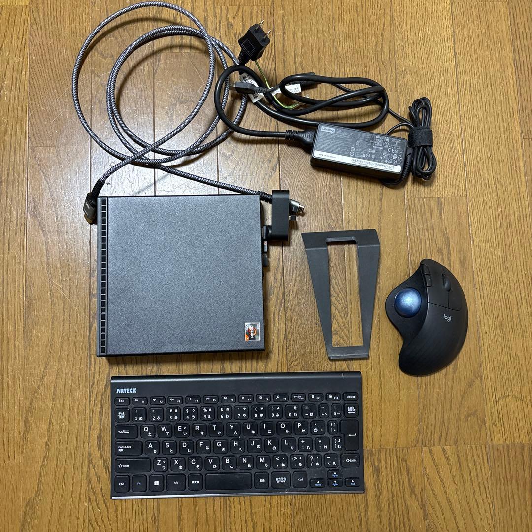 ミニPC Lenovo M75q Gen 2 AMD Ryzen7 /32GB/238GB