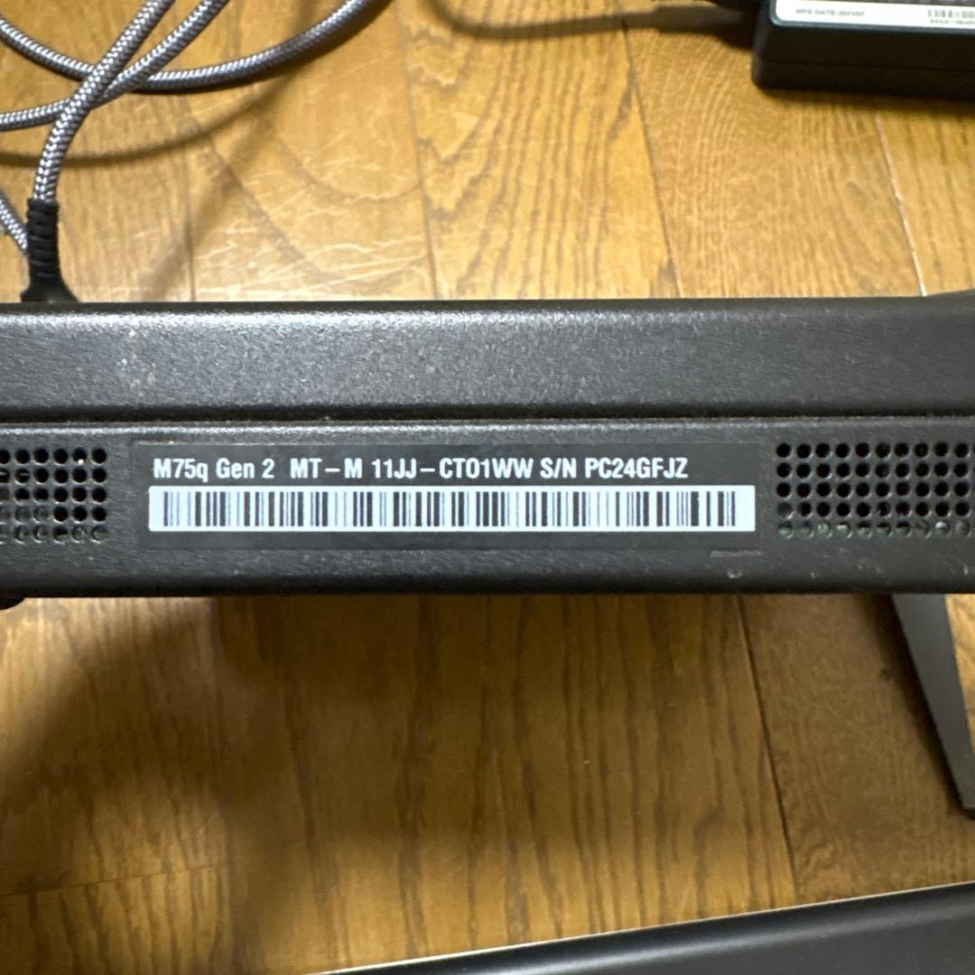 ミニPC Lenovo M75q Gen 2 AMD Ryzen7 /32GB/238GB