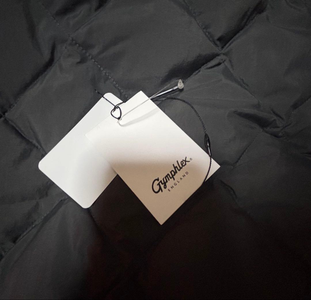 Gymphlex ジムフレックス キルトダウン ショートベスト　チャコール